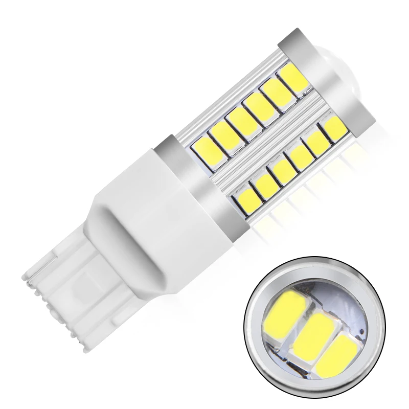 1 шт. T20 7440 W21W WY21W 33 SMD 5730 СВЕТОДИОДНЫЙ Автомобильный резервный светильник s 33SMD 5630