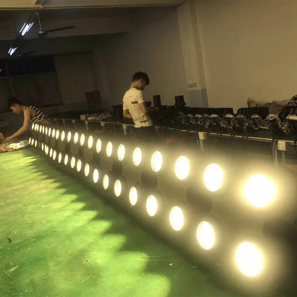 2x100 Вт COB DMX сценическое освещение Led Blinder/теплый белый Dmx сценическая ТВ студия