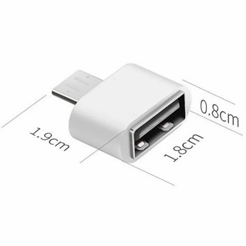 Portefeuille 3PCS USB 3.1 Type C OTG Adapter for Xiaomi mi6 Samsung Galaxy S8 Plus LG G6 G5 Nexus 5X 6P Type-C USBC Mobile Phone (6)