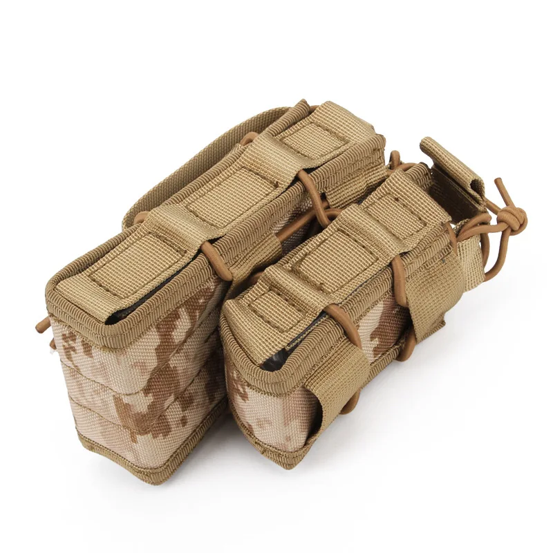 Новинка 2019 сумка Decker Airsoft с двойным рифлемагом военная тактический Камуфляжный