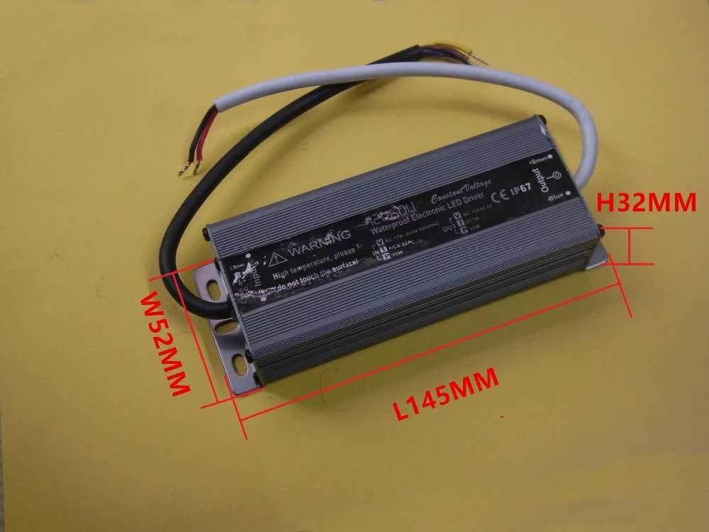 60 Вт IP67 Водонепроницаемый светодиодный импульсный источник Питание 12 V 24 V светодиодный драйвер адаптер 5A 2.5A Подводный фонарь для подземного lamp110V 220 V CE