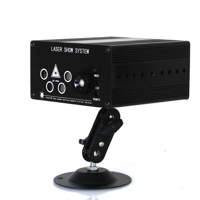 Led laser stage lights 5 holes 96 pattern mini projector DJ party red green blue | Лампы и освещение