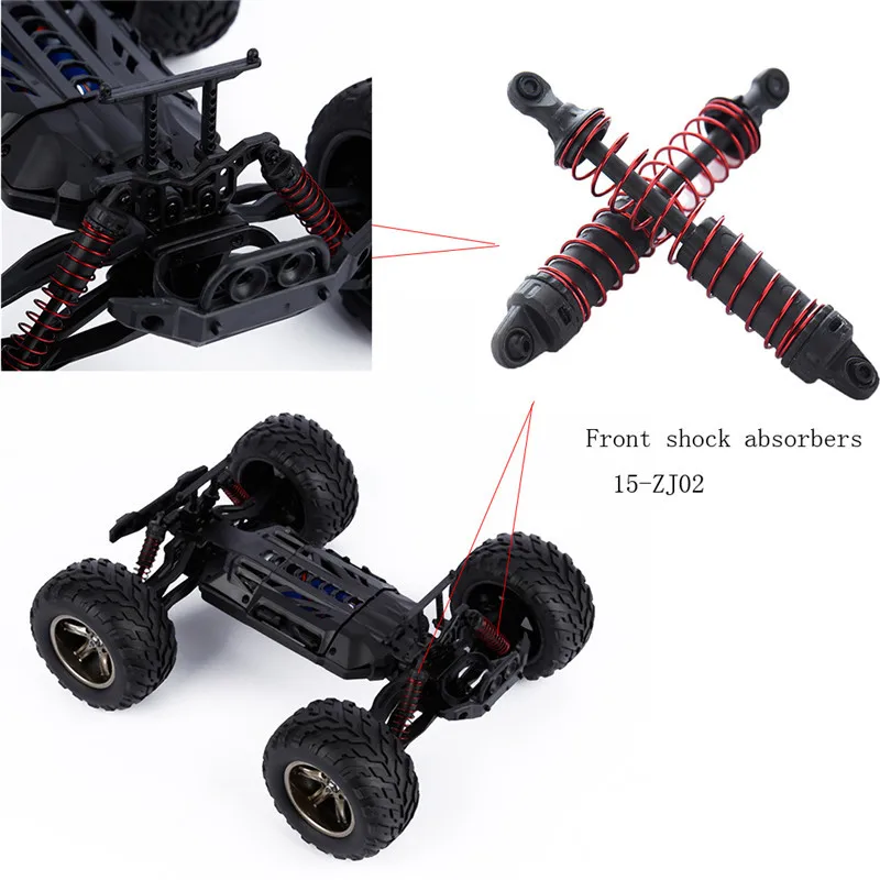 

Hot 15-ZJ02 Front Shock Absorbers Car Parts for S911/S912 RC Car Models Racing RC Car HSP Off Road Monster Truck Shock Absorbers