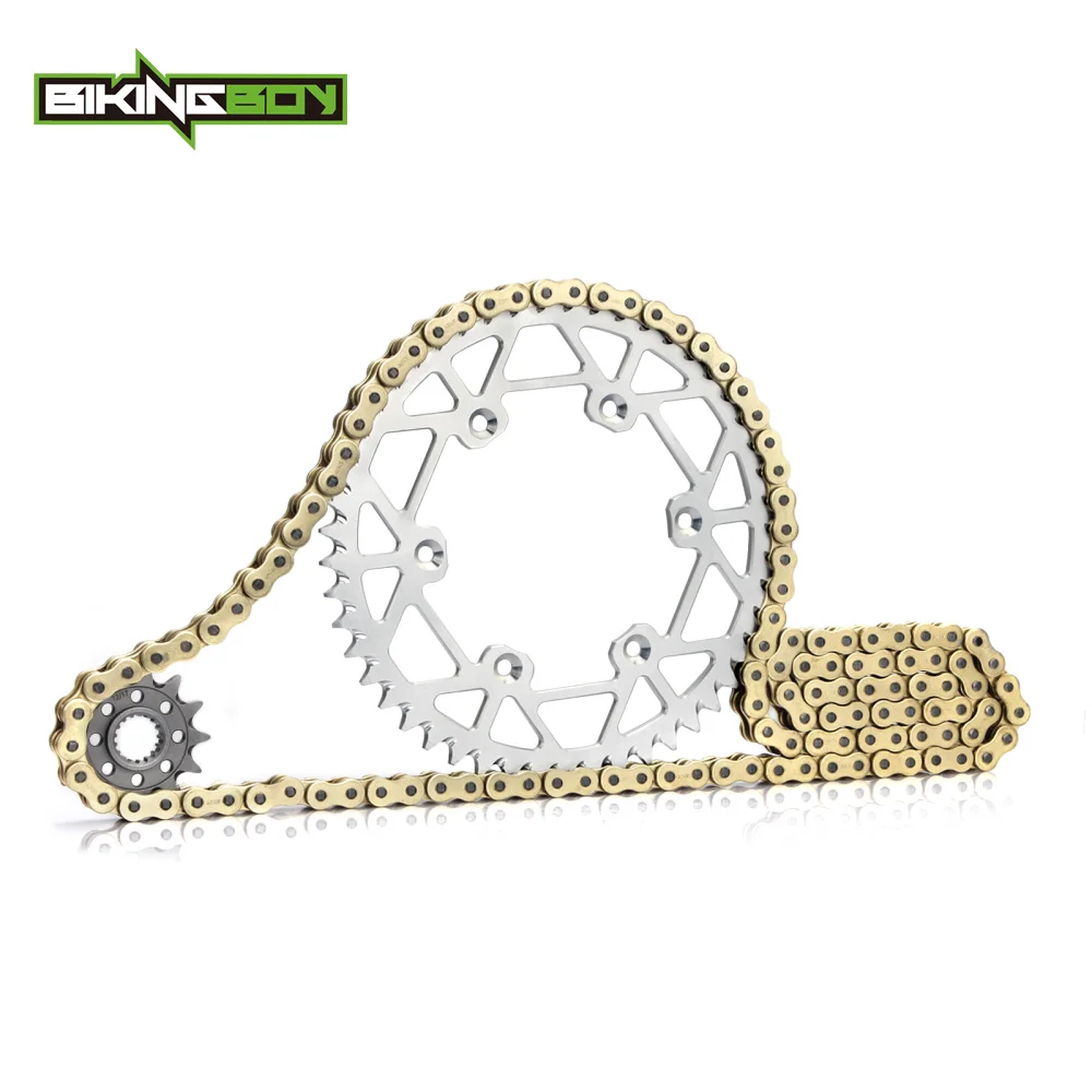 Передние звездочки BIKINGBOY 13T задние 48T 49T 50T 51T 52T цепи 520 для Suzuki RMZ 450 RMZ450 2005 2016 Φ 05 16