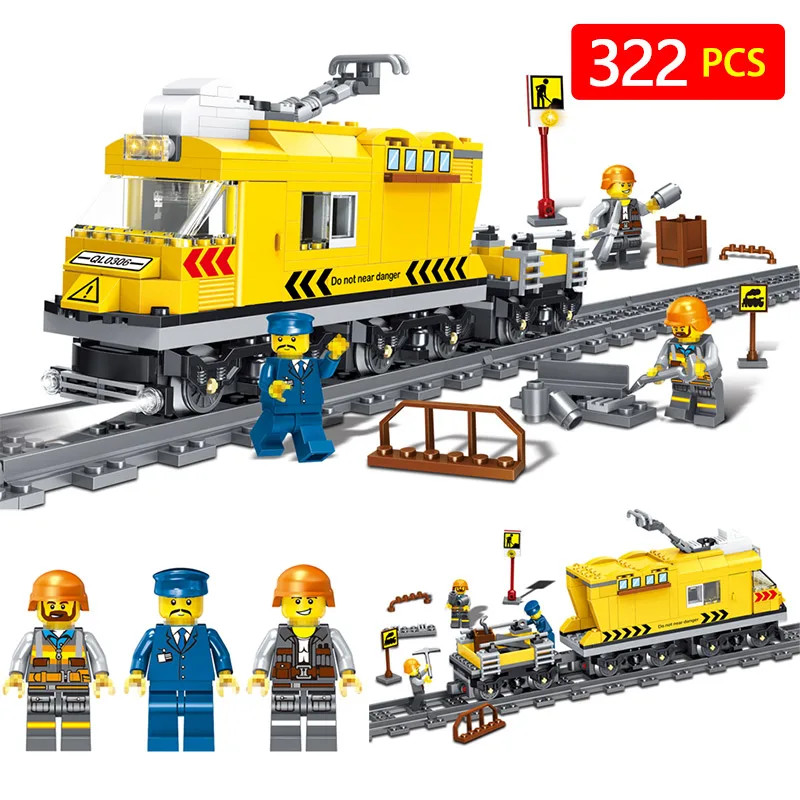 

Train Series Model Building Blocks Compatible LegoINGLYs Gallop Train LegoINGLYS Block Bricks Toys Gift For Kid