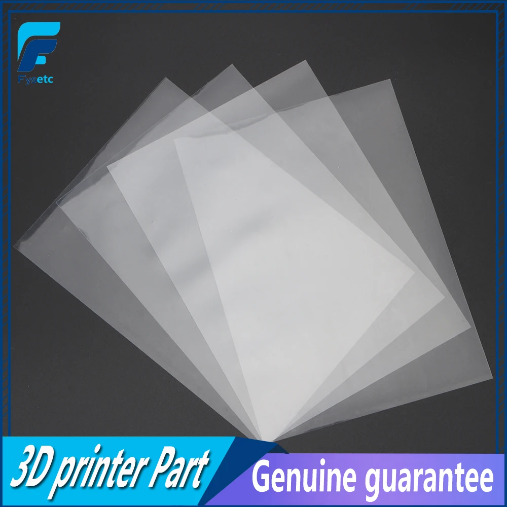 Пленка FEP 242*147*0 1 мм 4 листа DLP LCD SLA для 3D-принтера Wanhao дупликатора D7 priks KLD-LCD 1260 YHD-101 |