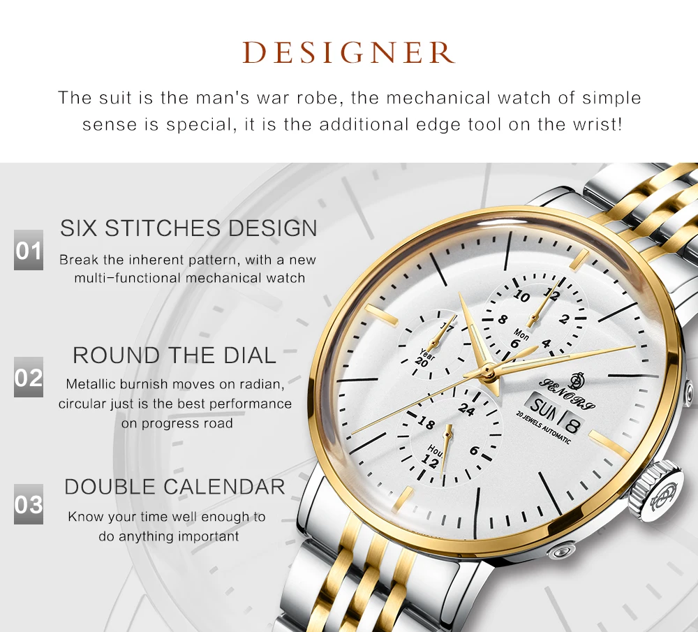 automatic watch men luxury brand mens mechanical watches (3)