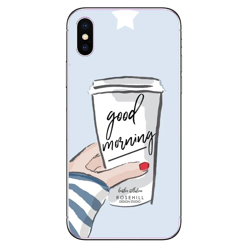 Cute Cartoon Coffee Cup Case For iPhone XS XR XS Max 8 8Plus 7 7Plus 6s Plus 5s SE Coffee cookie girl Starbuck Coque Capa Shell Cute Cartoon Coffee Cup Case For iPhone XS XR XS Max 8 8Plus 7 7Plus 6s Plus 5s SE Coffee cookie girl Starbuck Coque Capa Shell