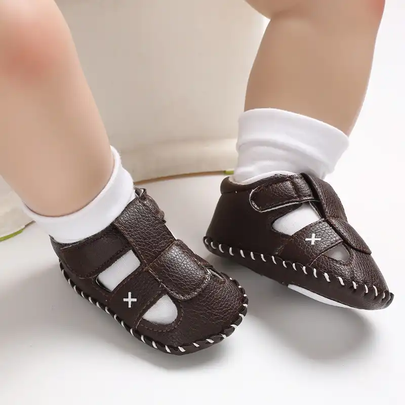 baby boy crib sandals