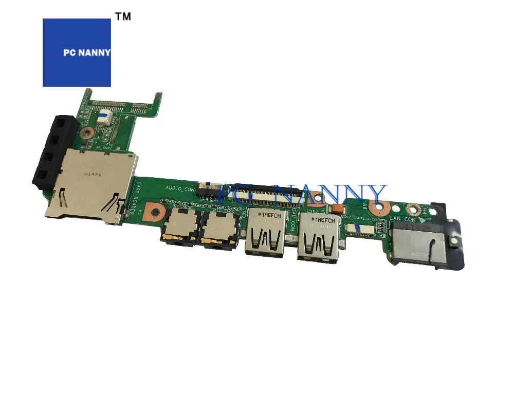 ПК-няня для ASUS EEE PC 1015P USB аудио SD-карта и LAN-плата 69NA29B10D01 работает | Компьютеры офис