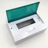 Caja de distribución montada en superficie de plástico, caja de distribución de plástico de 12 vías, caja eléctrica de carril DIN, 1 unidad ► Foto 3/6