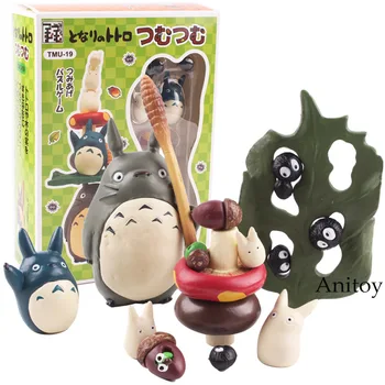 

Anime Miyazaki Hayao My Neighbor Totoro Big Medium Mini Totoro Fairy Dust PVC Action Figure Collectible Model Toy Dolls 1-7.5cm