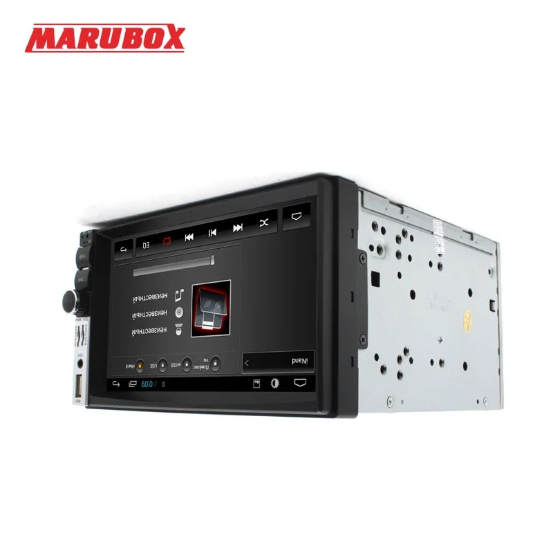 Marubox M7098, автомобильный мультимедийный плеер, 2din, Android 4,4, gps, автомобильный стерео радио Bluetooth Wifi USB без DVD автоматическая интеллектуальная система