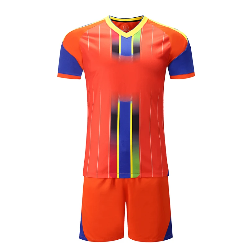 New Men Soccer Jerseys Set Blank Rugby Uniforms Sports Kit Clothing Tracksuit Sportswear Football Shirts Jersey Custom Printing