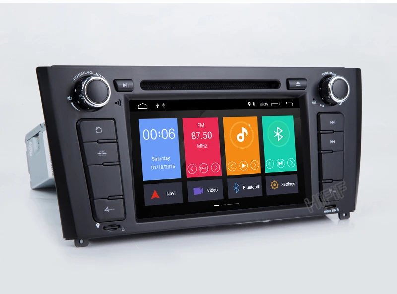 Discount HIFIF Android 8.1CAR DVD player FOR BMW 1 SERIES E81 E82 E83 E87 E88 2004-2012 car audio stereo Multimedia GPS 8Core 4GB+32GB 8