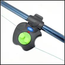 Новое поступление аксессуары для рыбалки электронный светодиодный свет рыба укус звуковой тревожный сигнал клип на удочка для ловли рыбы нахлыстом рыболовное снаряжение