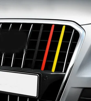 

3pc for AUDI Q3 2013-2015 Q5 2013-2016 Front grille Buckle Modified Trim Bright