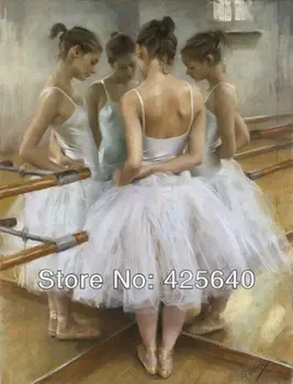 

Impressionist Ballerina painting Oil painting on canvas hight Quality Hand-painted Painting ballerina painting2