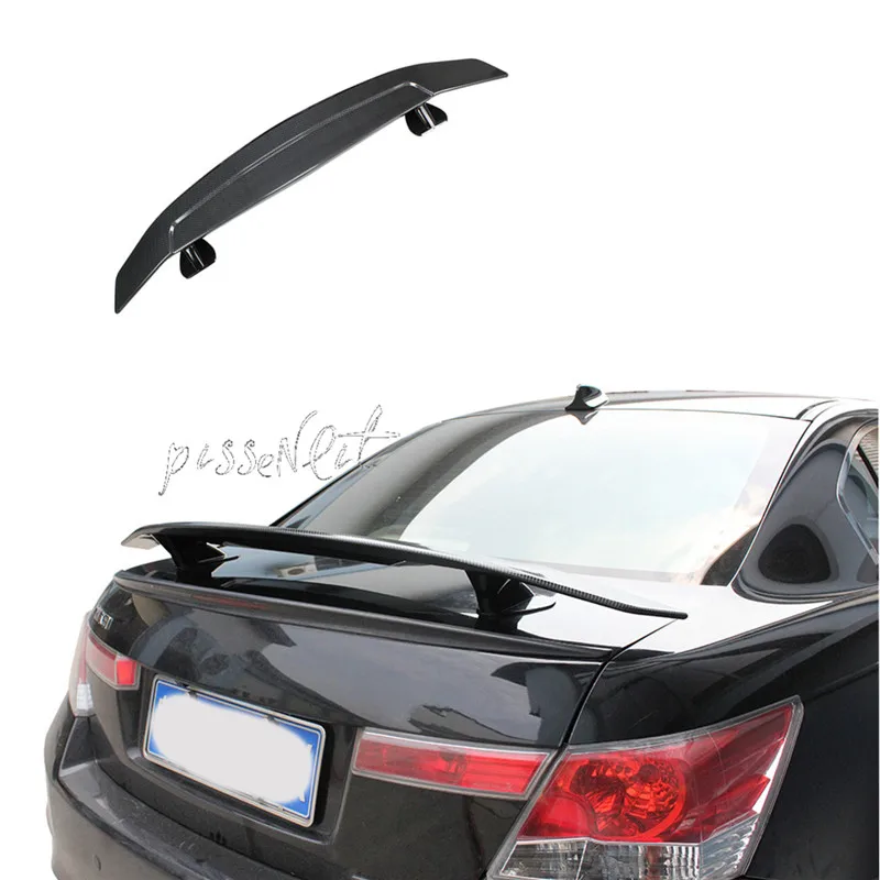 DuDuZui Auto Heck Spoiler, 1,5m/4.9ft Universal Auto Gummi Streifen Bar  Spoiler Tailfin Tail Fin Rear Wing Heckklappe Schrägheck für Die  Beliebtesten