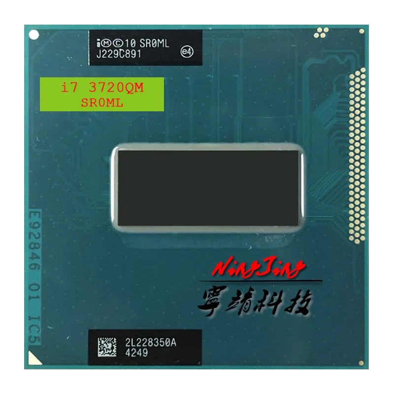 

Intel Core i7-3720QM i7 3720QM SR0ML 2.6 GHz Quad-Core Eight-Thread CPU Processor 6M 45W Socket G2 / rPGA988B