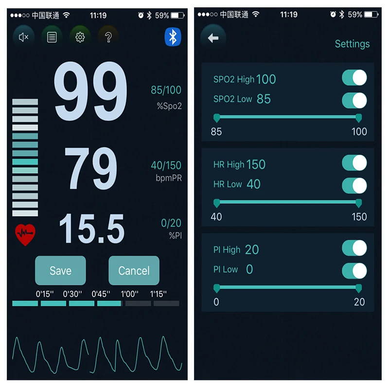 Jumper Brand Wireless Bluetooth Finger Pulse Oximeter Blood Oxygen Saturation JPD-500F Oximetro de dedo Monitor for IOS Android (16)