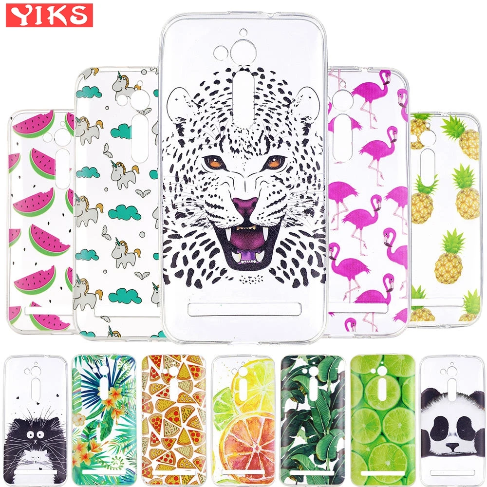 

Coque for Asus Zenfone Go ZB500KL 5.0 inch Case Soft TPU Transparent Back Cover for Asus ZB500KL Silicone Phone Cases Panda