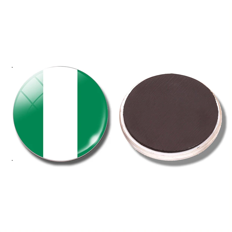 Federal Republic of Nigeria Flag 30 MM Fridge Nigeria Abuja