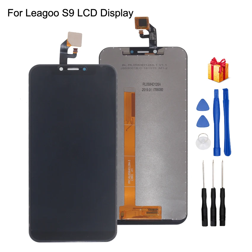 Оригинальный Для Leagoo S9 ЖК дисплей сенсорный экран в сборе для Запчасти