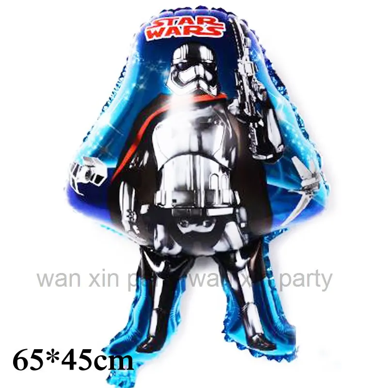 1pc large size 97*60cm Star Wars helium balloons new style robot BB8 foil balloons for boy toys party balloon decoration