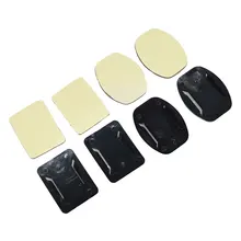 Top Quality Action Cam Accessories 2 Pcs Square Base and 2 Pcs Oval-shaped Base With Double-sided Adhesive Sticker for SJCAM Cam