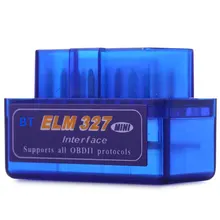 New Arrival Super Mini Bluetooth V2.1 ELM327 OBD2 OBDII Code Scanner ELM 327 Works On Android Torque Windows Free Ship