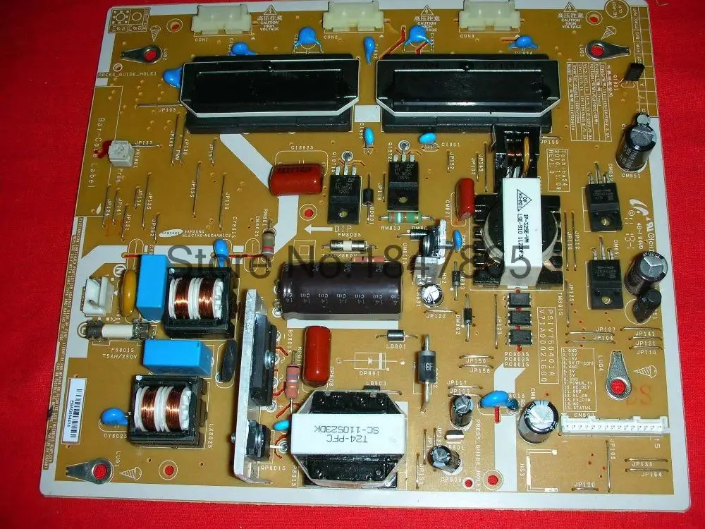 TV power supply board original PSIV750401A V71A00021600 |