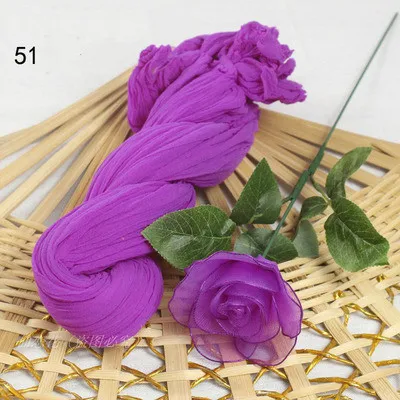 5Pcs Tensile Stocking Nylon Stocking Flower DIY Silk Flower Home Wedding Decor 