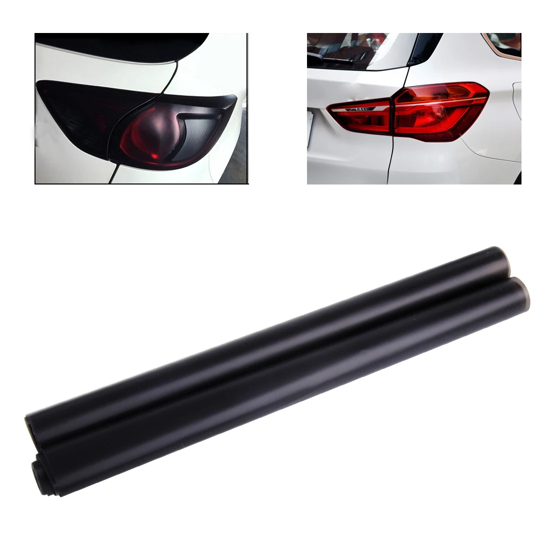 

DWCX Car Styling 100x 30CM DIY Scrub Matte Black Car Headlight Tail Light Tint Vinyl Film Cover Decal For VW Audi Honda Hyundai