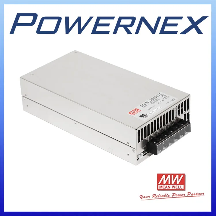

[Powernex] MEAN WELL original SE-600-12 12V 50A meanwell SE-600 12V 600W Single Output Power Supply