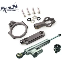 

CNC Aluminum Motorcycle Steering Stabilizer Damper Mount Kit Bracket Complete Set For Kawasaki VERSYS 1000 2012 - 2016 2013 2014