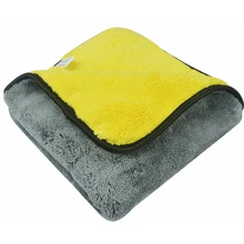 6 X абсорбирующее полотенце из микрофибры для автомобиля, дома, кухни, моющая ткань для мытья, 800GSM