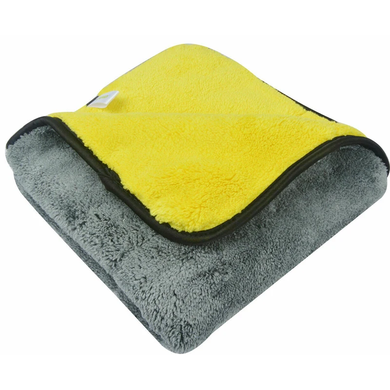 Skup 6 X chłonny ręcznik z mikrofibry samochód domowy pranie w kuchni czysta myjka 800GSM