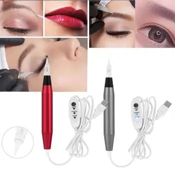 

Microblading Makeup Machine Eyebrow Lip Eyeline MTS Tattoo Pen US Plug 100-240V Eyebrows Microblading Machine