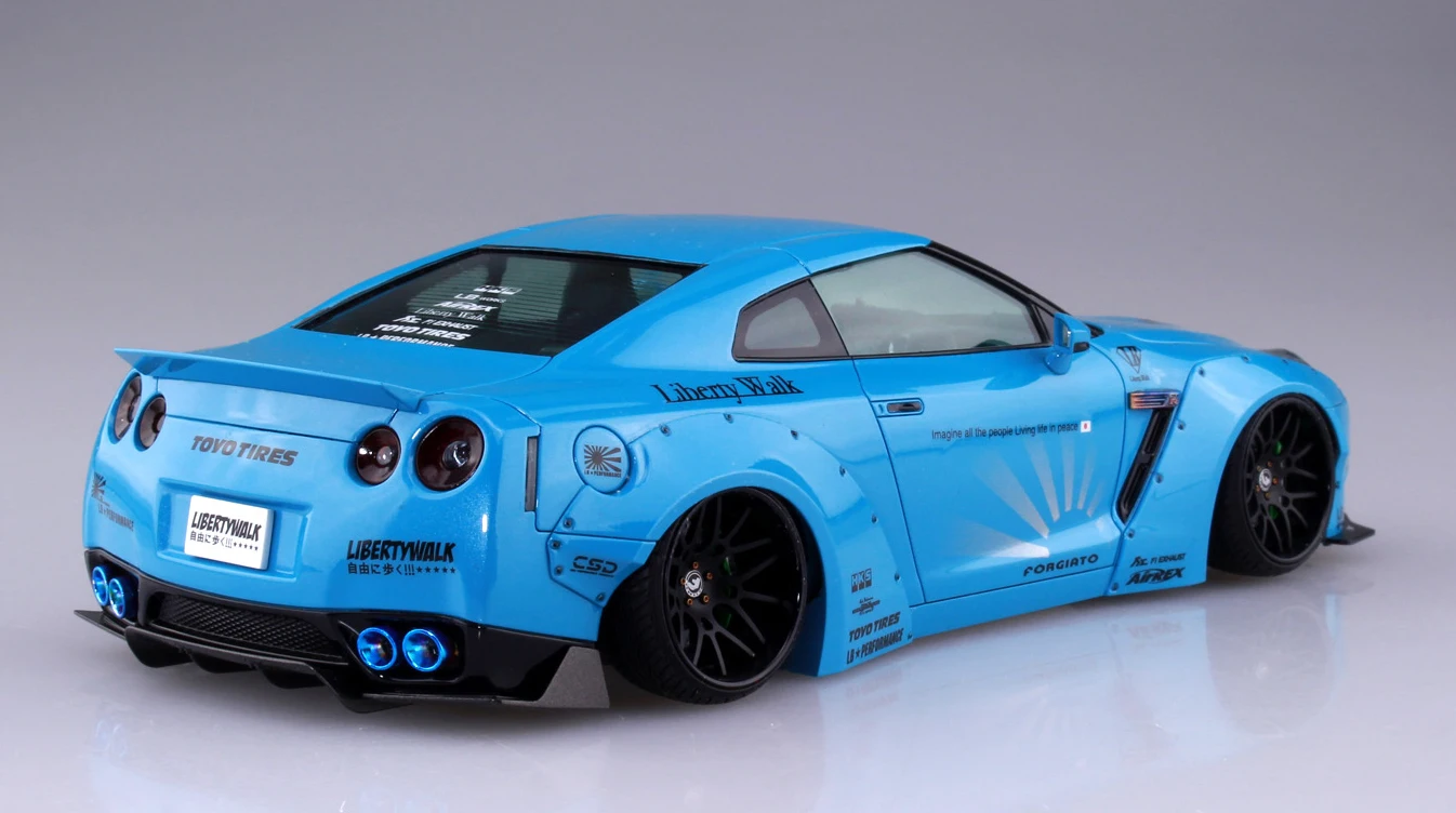 1/24 модель сборки Lb Works R35 Gt-R Ver. 1 05402