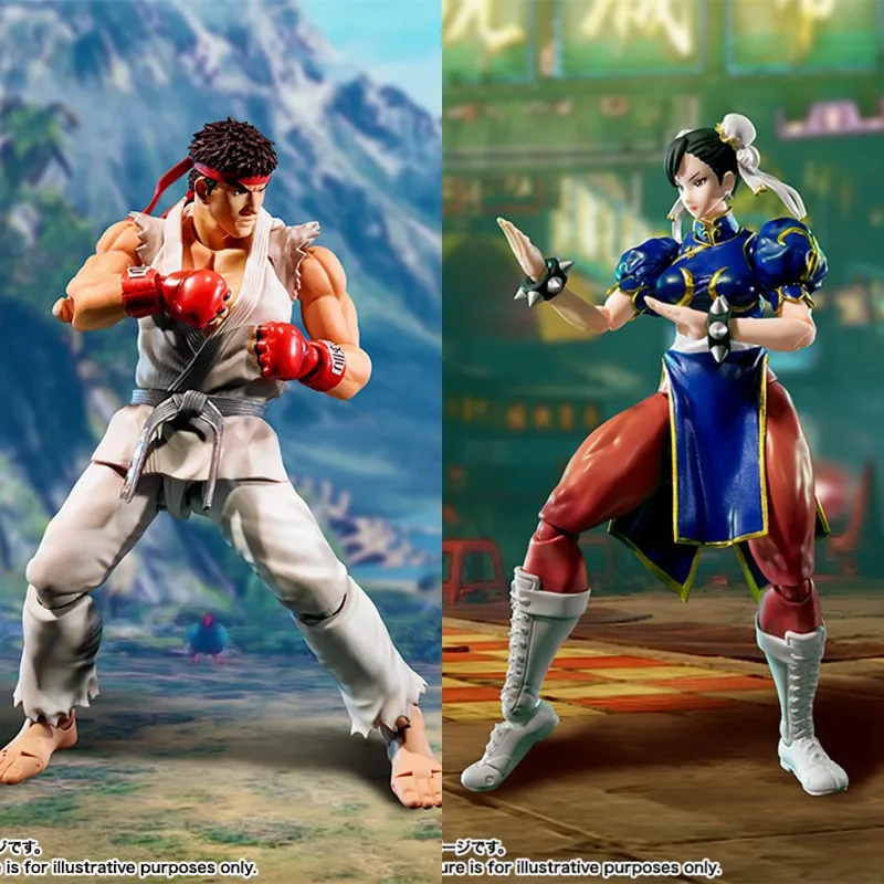 

NEW hot 15cm Street Fighter Chun-Li SF RYU movable action figure toys collection Christmas gift with box