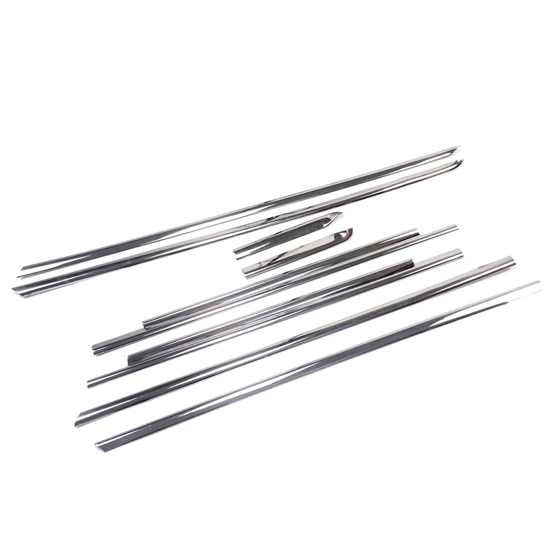 

for Extra long wheel Base Style Car Exterior ! ABS Bottom Under Car Window Cover Trim for Mercedes-Benz Vito (W447) 2014-2018