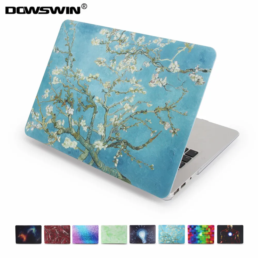 for macbook 13inch case,dowswin print pattern cover for macbook air pro retina 11 12 13 15 with matte keyboard protector for macbook 13inch case,dowswin print pattern cover for macbook air pro retina 11 12 13 15 with matte keyboard protector