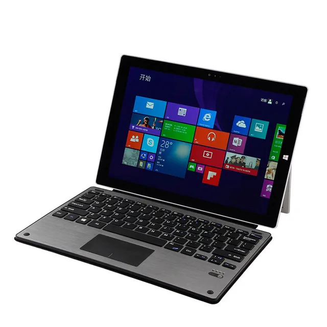Special Price High Quality Tablet Case For Microsoft Surface Pro 3 4 5 Aluminum Keyboard Cover for Surface Pro 12.3'' PU Leather Cover Stand