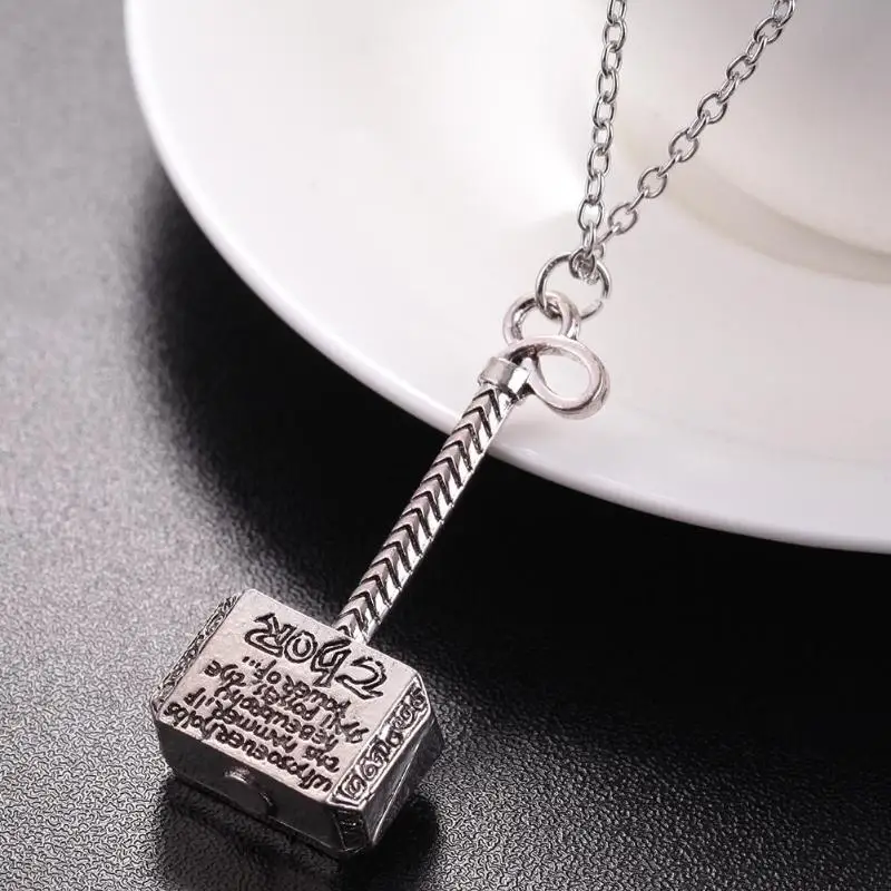 Брелок с молотком Тора Mjolnir оловянный Металл Marvel Мстители Тор Новинка сумка
