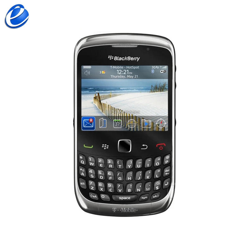 BlackBerry Curve 3G 9300 оригинальный gsm мобильного телефона разблокировать смартфон QWERTY WI