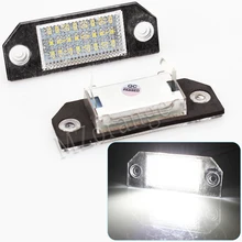 MZORANGE 2Pcs No Error LED Car Number License Plate Light Lamp For Ford Focus MK2/C-Max MK1 MZORANGE 2Pcs No Error LED Car Number License Plate Light Lamp For Ford Focus MK2/C-Max MK1