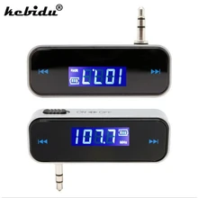 Kebidu3.5 мм автомобильное радио FM передатчик Handsfree Micro USB кабель для iPhone 5 5S 4 для iPad для samsung S4 S3 Note 3 N9000 для htc