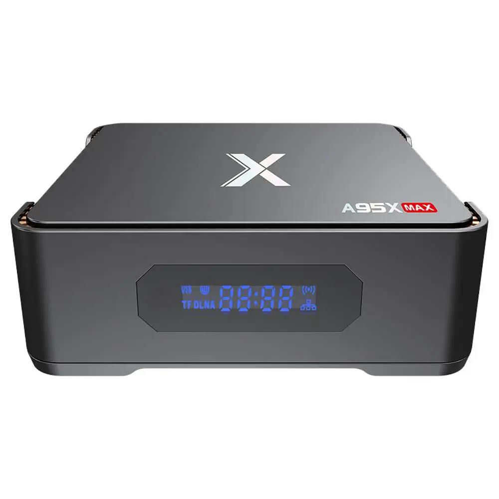 Vorke A95X MAX Android 8 1 ТВ коробка Amlogic S905X2 4 Гб ОЗУ + 64 ПЗУ 2 4/5G wifi 1000 Мбит/с Bluetooth гигабитная