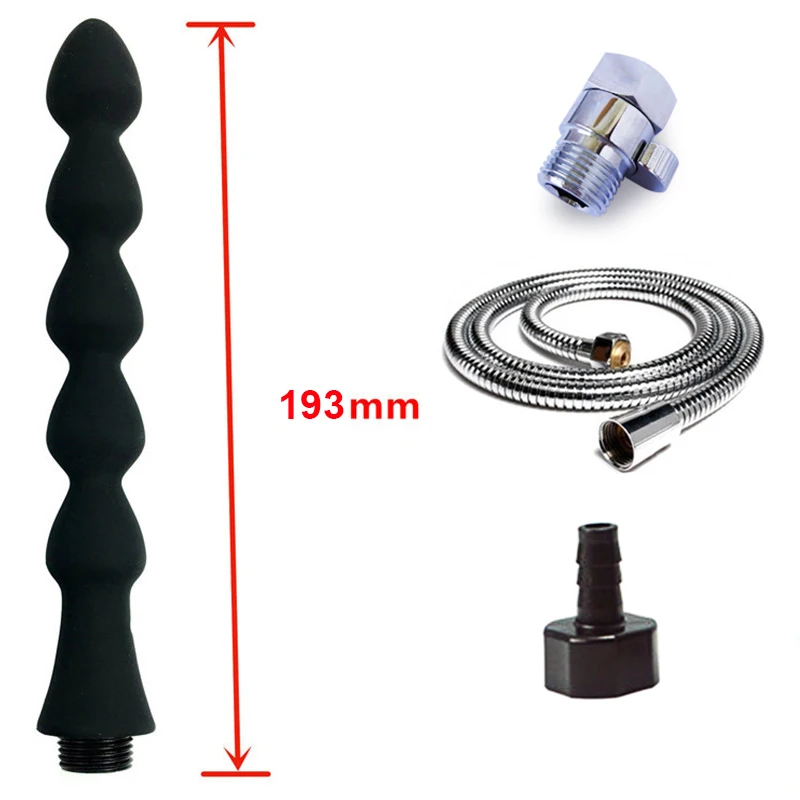Modun Силиконовый анальный Душ биде клизма очистка Биде Душ Ванная комната душ голова Ducha чистый анальный Dusche трубка клизма Анальный Душ